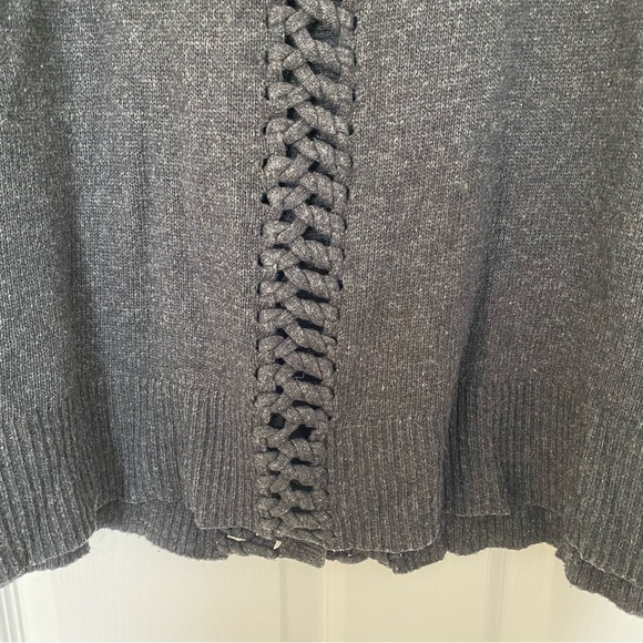 AllSaints Laurentia Braided Cardigan Size 12 - Picture 8 of 12
